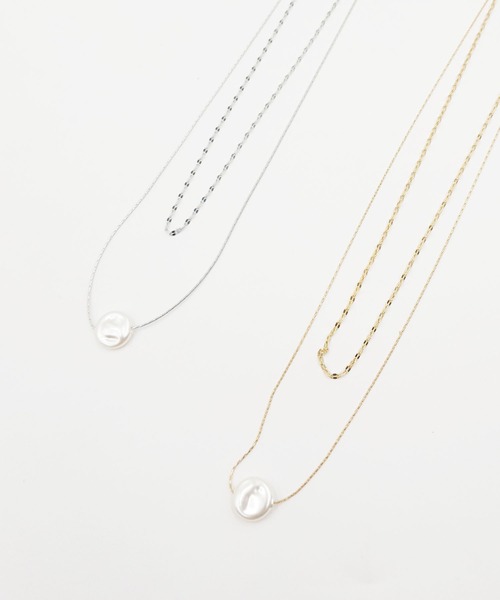 minia（ミニア）の「デザインネックレス ＜ 選べるデザイン / 2連ショート・ロング ＞ [ minia ]（ネックレス・レディース・A/B/C/D/E/F/G/H/R/P/K/I/O/M/L/Q/J/N・FREE）」の7枚目の写真