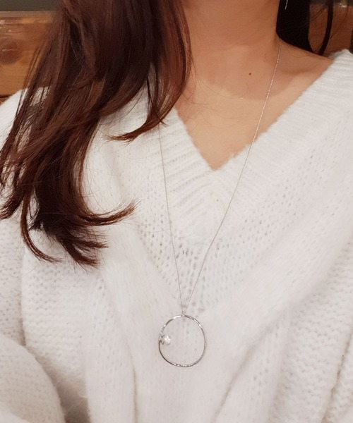 minia（ミニア）の「デザインネックレス ＜ 選べるデザイン / 2連ショート・ロング ＞ [ minia ]（ネックレス・レディース・A/B/C/D/E/F/G/H/R/P/K/I/O/M/L/Q/J/N・FREE）」の9枚目の写真