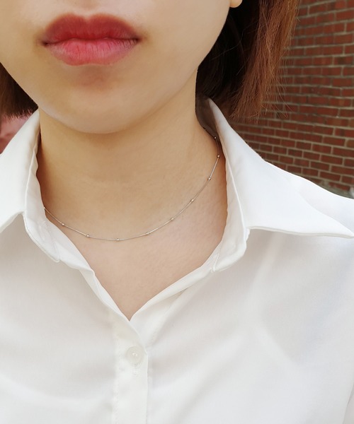 minia（ミニア）の「デザインネックレス ＜ 選べるデザイン / 2連ショート・ロング ＞ [ minia ]（ネックレス・レディース・A/B/C/D/E/F/G/H/R/P/K/I/O/M/L/Q/J/N・FREE）」の12枚目の写真