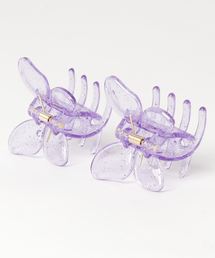 WEGO | WEGO/【2点セット】バタフライヘアクリップ(バレッタ/ヘアクリップ)