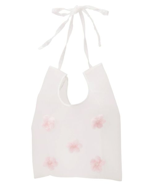 merry jenny(メリージェニー)の「咲いたミニマルシェbag(ハンドバッグ・レディース・レッド/オフホワイト/ブラック・FREE)」の19枚目の写真