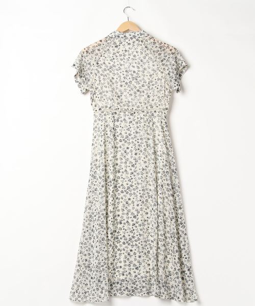 ENVYM（アンビー）の「フラワープリントＯＰ（ワンピース・レディース・ブラック/ベージュ・FREE）」の3枚目の写真