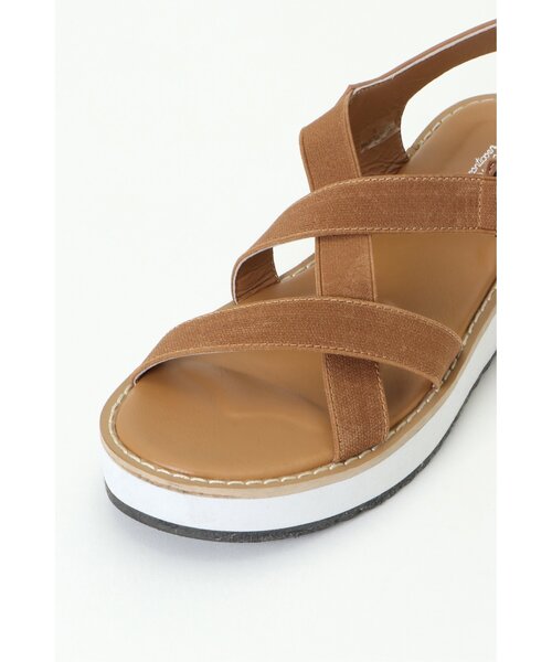 ikka(イッカ)の「ゴムベルトスポサン(サンダル・レディース・ブラック/ベージュ・L/M)」の15枚目の写真