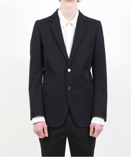 GalaabenD（ガラアーベント）の「SUPER100's 高密度ギャバジン2Bブレザー（テーラードジャケット・メンズ・ブラック/ネイビー・S/M/L）」の6枚目の写真