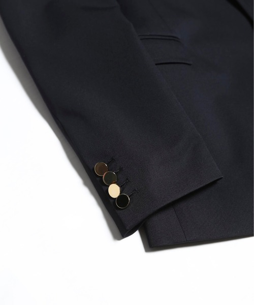 GalaabenD（ガラアーベント）の「SUPER100's 高密度ギャバジン2Bブレザー（テーラードジャケット・メンズ・ブラック/ネイビー・S/M/L）」の11枚目の写真