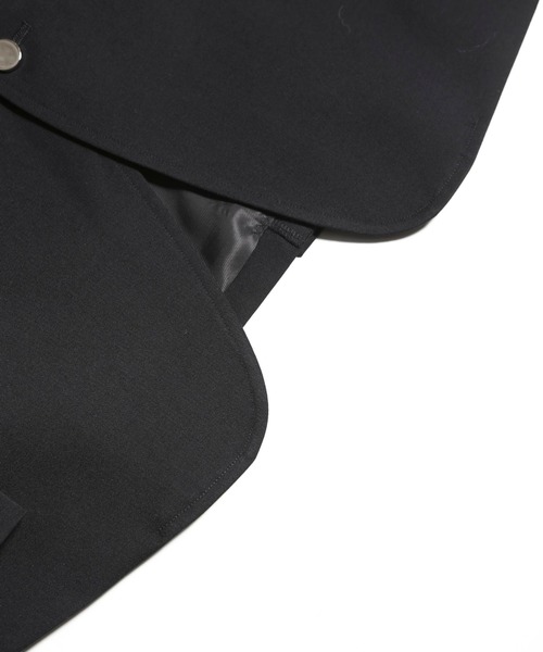 GalaabenD（ガラアーベント）の「SUPER100's 高密度ギャバジン2Bブレザー（テーラードジャケット・メンズ・ブラック/ネイビー・S/M/L）」の15枚目の写真