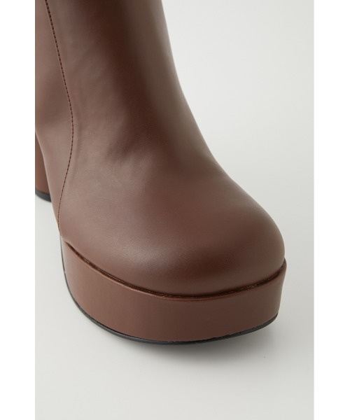 SLY（スライ）の「CHUNKY POLE HEEL BOOTIE/チャンキーヒールブーツ  