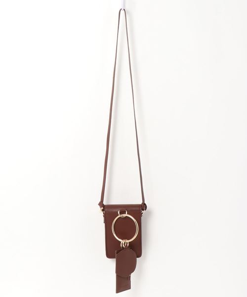 natural couture（ナチュラルクチュール）の「ワンマイル３点セットバッグ（ショルダーバッグ・レディース・ブラック/ブラウン/イエロー/ライトベージュ・FREE）」の5枚目の写真