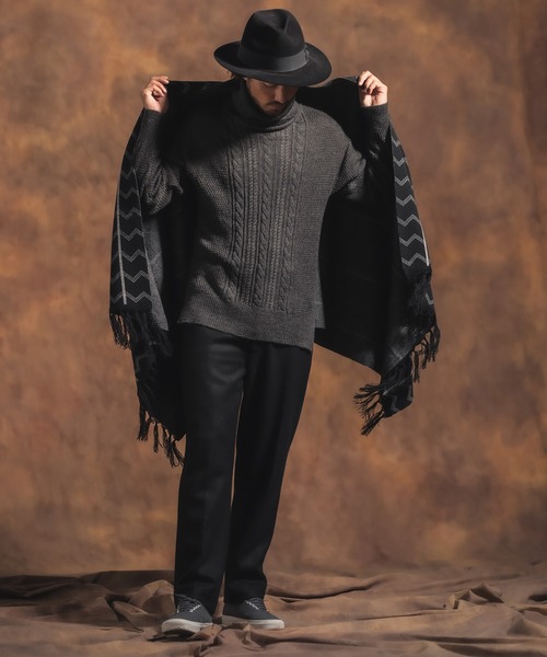 Jih Nunc(ジーヌンク)の「mp8365-起毛テーパードスラックス(スラックス・メンズ・ベージュ/ブラック/グレー・M/L/S)」の15枚目の写真