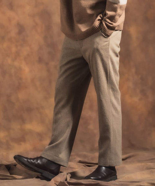 Jih Nunc(ジーヌンク)の「mp8365-起毛テーパードスラックス(スラックス・メンズ・ベージュ/ブラック/グレー・M/L/S)」の22枚目の写真