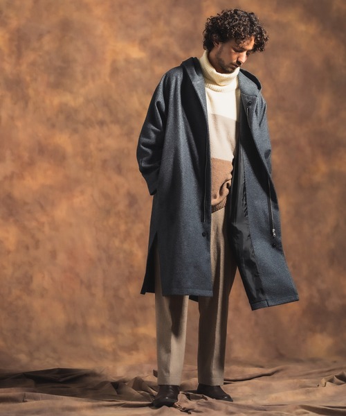 Jih Nunc(ジーヌンク)の「mp8365-起毛テーパードスラックス(スラックス・メンズ・ベージュ/ブラック/グレー・M/L/S)」の16枚目の写真