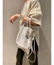 SHENERY | レザー巾着ショルダーバッグ(ショルダーバッグ)