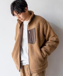 coen | 【女性にもオススメ】ボアフリーススタンドブルゾン#(ブルゾン)