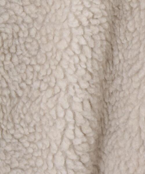 coen（コーエン）の「ボアフリーススタンドブルゾン#（ブルゾン・メンズ・ナチュラル/ブラウン/ネイビー・MEDIUM/SMALL/X-LARGE/LARGE）」の6枚目の写真