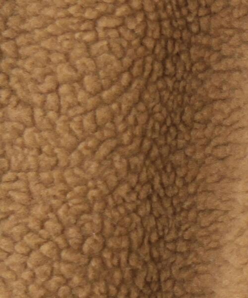 coen（コーエン）の「ボアフリーススタンドブルゾン#（ブルゾン・メンズ・ナチュラル/ブラウン/ネイビー・MEDIUM/SMALL/X-LARGE/LARGE）」の4枚目の写真