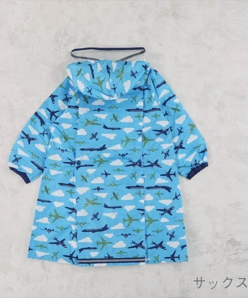 RAGMART(ラグマート)の「レインコート(レインコート/ポンチョ・キッズ・イエロー/サックスブルー・110cm/100cm/120cm/130cm)」の7枚目の写真