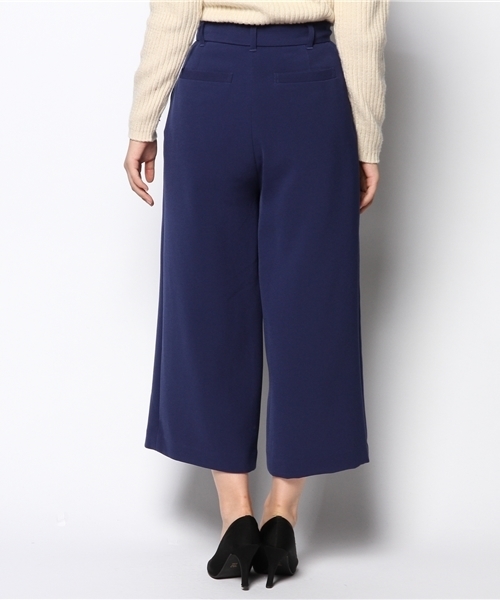 Ray BEAMS（レイビームス）の「Ray BEAMS / ダブル オックス ワイド パンツ（その他パンツ・レディース・ブラック/ブルー系その他・1/0）」の4枚目の写真