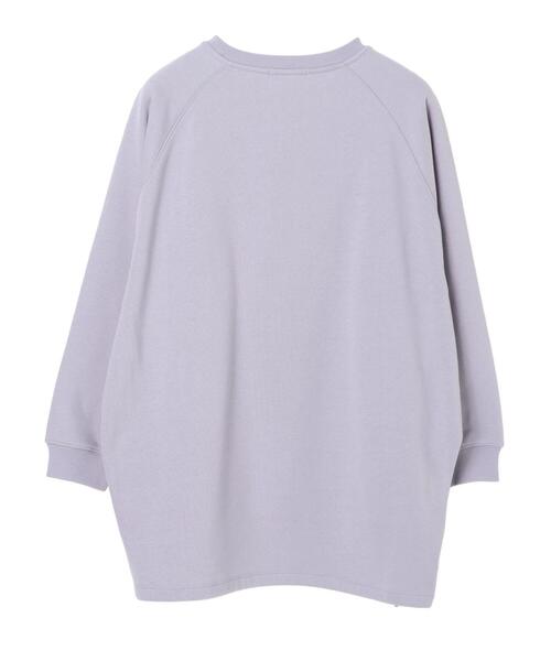 AMERICAN HOLIC(アメリカンホリック)の「ラグラン裏毛コクーンチュニック *(Tシャツ/カットソー・レディース・チャコールグレー/ラベンダー/アイボリー/ライトグレー・FREE)」の16枚目の写真