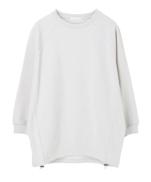 AMERICAN HOLIC(アメリカンホリック)の「ラグラン裏毛コクーンチュニック *(Tシャツ/カットソー・レディース・チャコールグレー/ラベンダー/アイボリー/ライトグレー・FREE)」の11枚目の写真