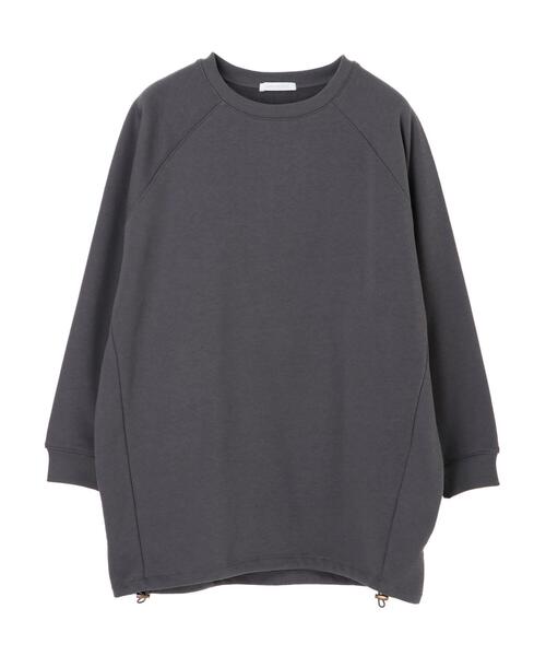 AMERICAN HOLIC(アメリカンホリック)の「ラグラン裏毛コクーンチュニック *(Tシャツ/カットソー・レディース・チャコールグレー/ラベンダー/アイボリー/ライトグレー・FREE)」の10枚目の写真