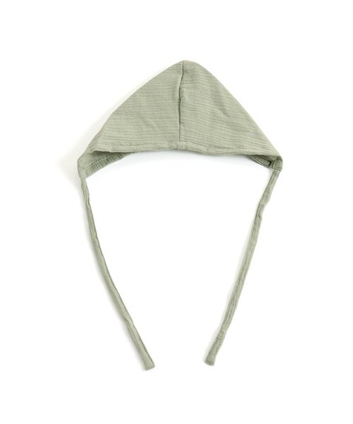 BREEZE（ブリーズ）の「■ダブルガーゼボンネット（その他ベビー用品・キッズ・ミント/ベージュ/レインボー・48）」の7枚目の写真