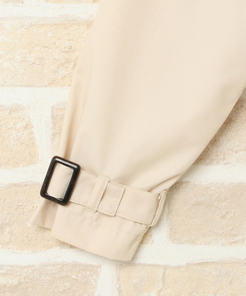 ikka（イッカ）の「【キッズ】ボリュームスリーブトレンチコート（120~160cm）（トレンチコート・キッズ・ベージュ系その他・120/130/140/150/160）」の6枚目の写真