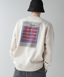 RAGEBLUE | <ユニセックスでおススメ！>ダンボールプリントクルー/928347(スウェット)