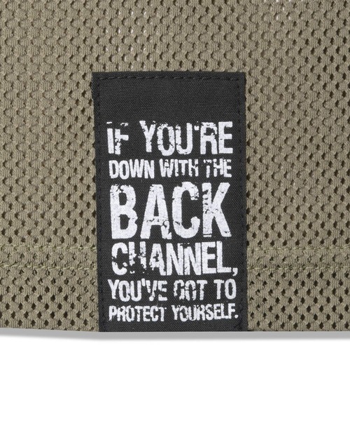 Back Channel（バックチャンネル）の「MESH TANK TOP（タンクトップ・メンズ・ホワイト/ブラック/レッド/マスタード/オリーブドラブ・MEDIUM/LARGE/X-LARGE）」の12枚目の写真