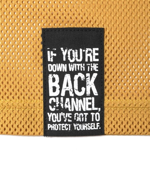 Back Channel（バックチャンネル）の「MESH TANK TOP（タンクトップ・メンズ・ホワイト/ブラック/レッド/マスタード/オリーブドラブ・MEDIUM/LARGE/X-LARGE）」の15枚目の写真