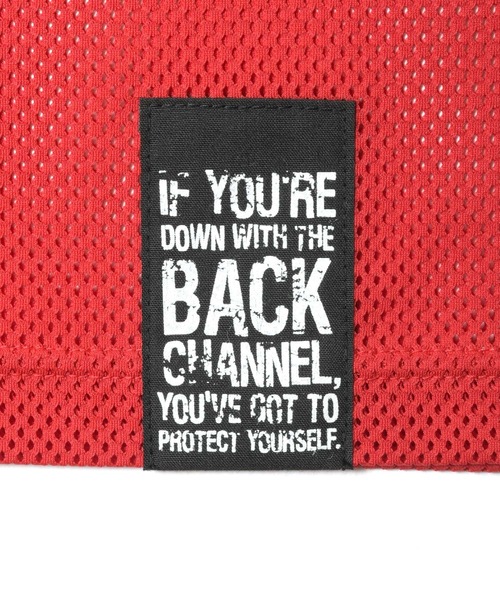 Back Channel（バックチャンネル）の「MESH TANK TOP（タンクトップ・メンズ・ホワイト/ブラック/レッド/マスタード/オリーブドラブ・MEDIUM/LARGE/X-LARGE）」の18枚目の写真