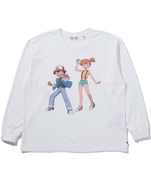 Levi's（リーバイス）の「LS POKEMON Tシャツ サトシとカスミ（T