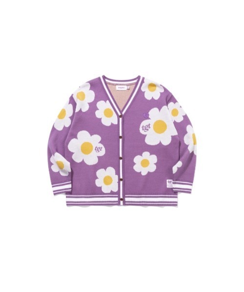 TARGETTO 】デイジージャカードカーディガン / DAISY JACQUARD CARDIGAN TARGETTO 】デイジージャカードカーディガン / DAISY JACQUARD CARDIGAN