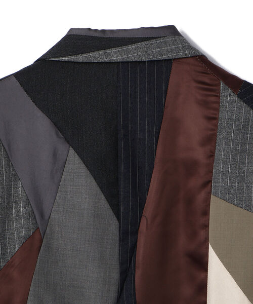 soe（ソーイ）の「soe/ソーイ/CrazyFabricJacket（テーラード 