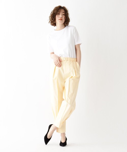 JET（ジェット）の「◆【ウォッシャブル】コットン変形デザインミリタリーパンツ（その他パンツ・レディース・グリーン/カーキ系6/イエロー・02/04）」の15枚目の写真