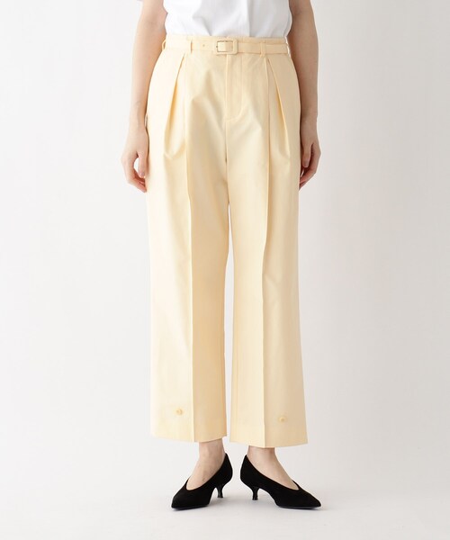 JET（ジェット）の「◆【ウォッシャブル】コットン変形デザインミリタリーパンツ（その他パンツ・レディース・グリーン/カーキ系6/イエロー・02/04）」の12枚目の写真