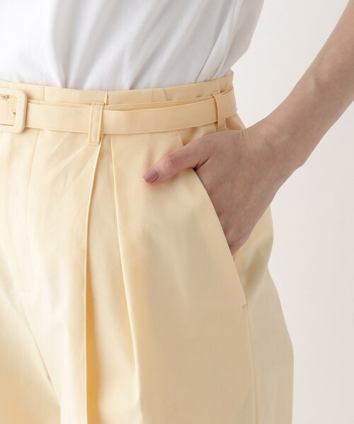 JET（ジェット）の「◆【ウォッシャブル】コットン変形デザインミリタリーパンツ（その他パンツ・レディース・グリーン/カーキ系6/イエロー・02/04）」の11枚目の写真