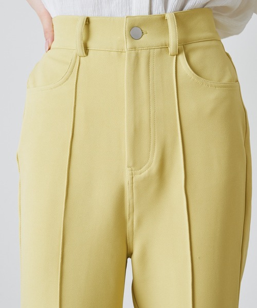 Chico（チコ）の「ハイウエストスラックスパンツ（スラックス・レディース・ホワイト/ライム/ブラック/サーモンピンク・FREE）」の22枚目の写真