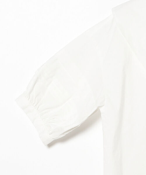 Ray BEAMS（レイビームス）の「Ray BEAMS / ビッグ カラー タック スリーブ ブラウス（シャツ/ブラウス・レディース・ホワイト/ブラック・ONE SIZE）」の17枚目の写真