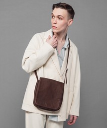 MR.OLIVE E.O.I | MR.OLIVE ミスターオリーブ / E.O.I / WATER PROOF WASHABLE LEATHER / SMART MAIL BAG ウォータープルーフウォッシャブルレザー / スマートメールバッグ / ME639(ショルダーバッグ)