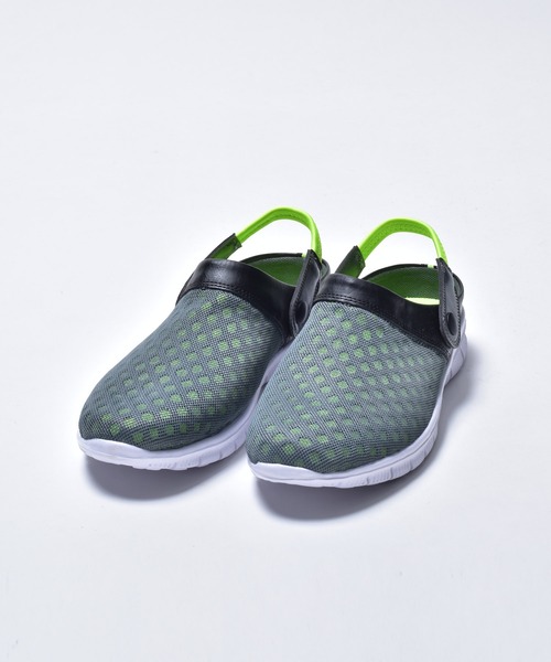 SVEC（シュベック）の「メッシュ サボサンダル / スリッポン（サンダル・メンズ・ブラック系その他/レッド/ホワイト×グリーン/オレンジ/ブラック×ホワイト/グリーン系その他/ホワイト/グリーン/イエロー/ブルー/ベージュ/ネイビー/レッド系その他/ブラック系その他2・45/40/41/42/43/44）」の7枚目の写真