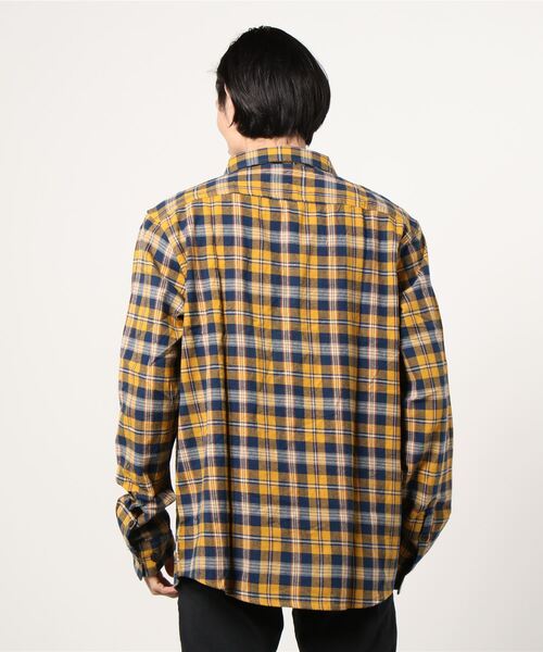 POLeR OUTDOOR STUFF（ポーラーアウトドアスタッフ）の「POLeR OUTDOOR STUFF/ポーラーアウトドアスタッフ　ZERO FLANNEL（シャツ/ブラウス・メンズ・グレー/ゴールド・SMALL/MEDIUM/X-LARGE/LARGE）」の4枚目の写真