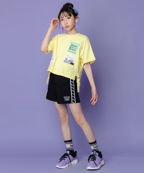 SISTER JENNI（SISTER JENNI）の「サイドロゴショートパンツ（その他パンツ・キッズ・ブラック/ラベンダー/ベージュ・160cm/130cm/150cm/140cm）」の18枚目の写真