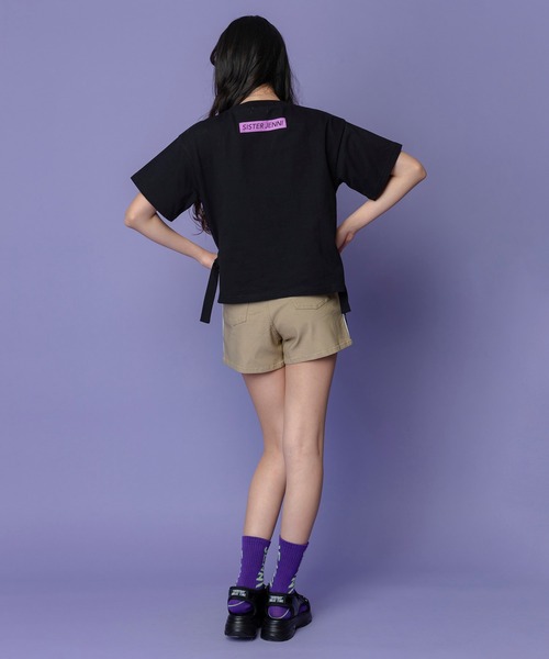 SISTER JENNI（SISTER JENNI）の「サイドロゴショートパンツ（その他パンツ・キッズ・ブラック/ラベンダー/ベージュ・160cm/130cm/150cm/140cm）」の16枚目の写真