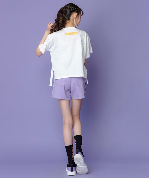 SISTER JENNI（SISTER JENNI）の「サイドロゴショートパンツ（その他パンツ・キッズ・ブラック/ラベンダー/ベージュ・160cm/130cm/150cm/140cm）」の19枚目の写真