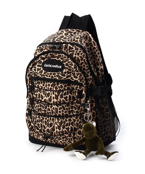 Ober Tashe（オーバータッシェ）の「【多収納/通学/リュック】チャーム付き万能デイパック（バックパック/リュック・レディース・ブラック/その他・FREE）」の2枚目の写真