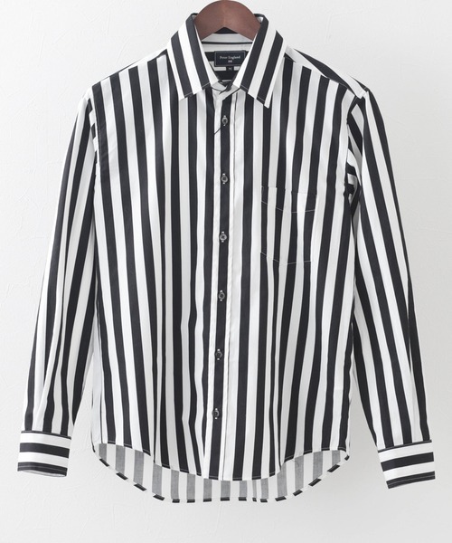 Peter England(ピーターイングランド)の「Peter England 英国老舗ブランドシャツ(シャツ/ブラウス・メンズ・ホワイト/ネイビー/レッド/ホワイト系その他/グレー×ホワイト/ブラック/グレー/ブラック×ホワイト/ブラック系その他・X-LARGE/MEDIUM/SMALL/LARGE)」の18枚目の写真