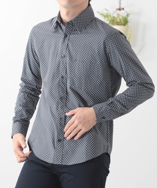 Peter England(ピーターイングランド)の「Peter England 英国老舗ブランドシャツ(シャツ/ブラウス・メンズ・ホワイト/ネイビー/レッド/ホワイト系その他/グレー×ホワイト/ブラック/グレー/ブラック×ホワイト/ブラック系その他・X-LARGE/MEDIUM/SMALL/LARGE)」の15枚目の写真