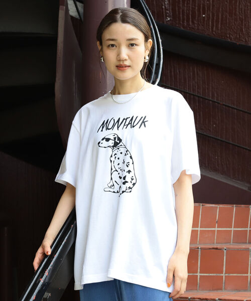 BEAMS（ビームス）の「fLAnsisCA / Print Tシャツ ②（Tシャツ/カットソー・メンズ・ホワイト/ブラック・M/S/L/XL）」の3枚目の写真