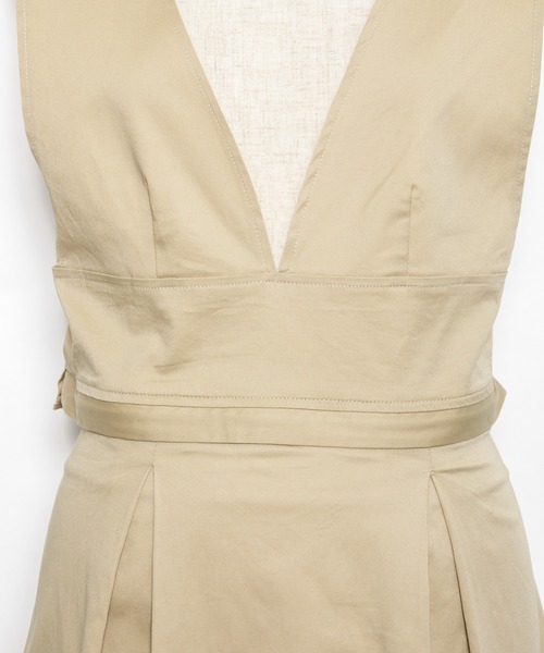 AS KNOW AS PINKY（アズノゥアズピンキー）の「サプライズのリボンジャンスカ（ジャンパースカート・レディース・ベージュ/グリーン/ブラック/ラベンダー・FREE）」の20枚目の写真