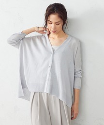 COMME CA ISM | リネン混　ニットカーディガン(カーディガン/ボレロ)